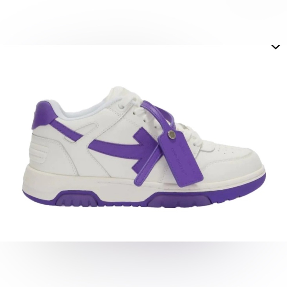 Off white purple low top